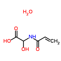 Acetic acid, 2-hydroxy-2-[(1-oxo-2-propen-1-yl)amino]-, hydrate (1:1)                                                                                                                                   (199926-33-5)